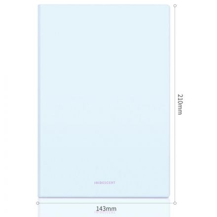 Блокнот Deli А5 96л 80 г/м твердая облож,клетка 5x5мм, голубой кожа EN140G Блокнот Deli А5 96л 80 г/м твердая облож,клетка 5x5мм, голубой кожа EN140G