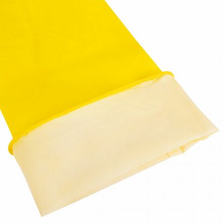 Перчатки МНОГОРАЗОВЫЕ латексные "Для деликатной уборки", размер 8-9, L (большой), вес 29 г, KOMFI, DGL018L Перчатки МНОГОРАЗОВЫЕ латексные "Для деликатной уборки", размер 8-9, L (большой), вес 29 г, KOMFI, DGL018L