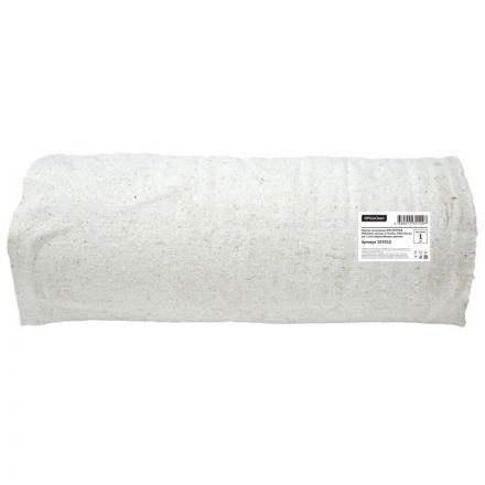 Полотно техническое ХПП плотное 75см*50м OfficeClean, 200г/м2, светлое, прошивка 2,5мм СПб