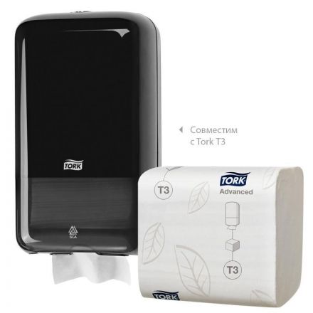 Туалетная бумага листовая Tork Advanced Т3 114271 2-слойная 36 пачек по 242 листа СПб