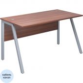 Стол письменный IN Рондо м/к S2379 1380х750х750 ноче милано/серый