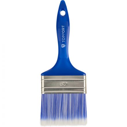 Кисть плоская акриловая TOPFORT Aqua Performance 80х15