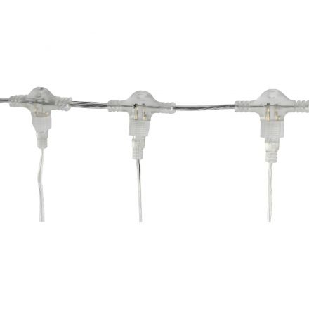 Электрогирлянда Дождь 2x2 м 400LED мерц. IP44 отсоед. нити хол.бел.HD-YW02