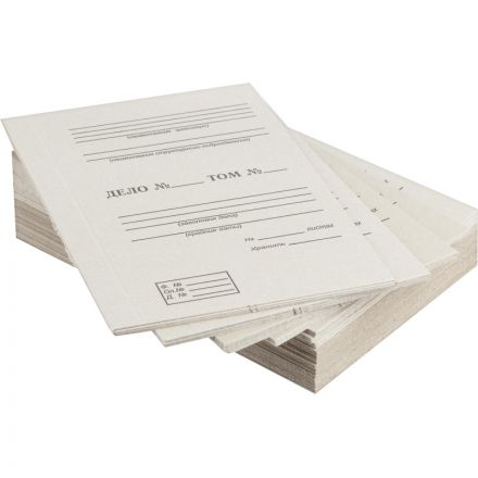 Переплетные крышки A4 картонные 305x220 мм (с биговкой, 60 штук в упаковке)