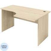 Стол письменный IN Рондо L левый 22/16 1400x900x755 дуб альпийский