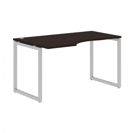 Стол эргономичный XQCET 149(L) Легно темный/Алюминий 1400х900х750 Стол эргономичный XQCET 149(L) Легно темный/Алюминий 1400х900х750