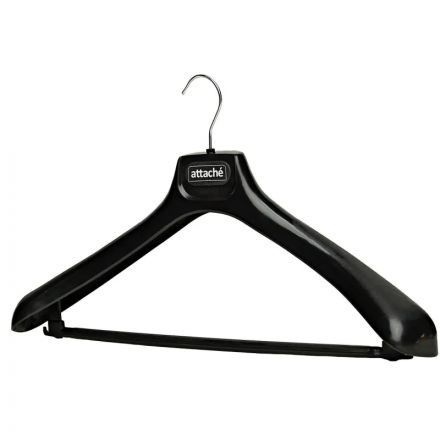 Вешалка-плечики VP_ для легк.одежды Attache,С024, пласт, чер, р.48-50