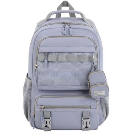 Рюкзак HEIKKI FUSION (ХЕЙКИ) универсальный, отделение для ноутбука, с КОШЕЛЬКОМ, лаванда, 44х31х14 см, 273865