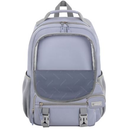 Рюкзак HEIKKI FUSION (ХЕЙКИ) универсальный, отделение для ноутбука, с КОШЕЛЬКОМ, лаванда, 44х31х14 см, 273865