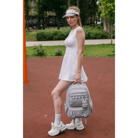 Рюкзак HEIKKI FUSION (ХЕЙКИ) универсальный, отделение для ноутбука, с КОШЕЛЬКОМ, лаванда, 44х31х14 см, 273865