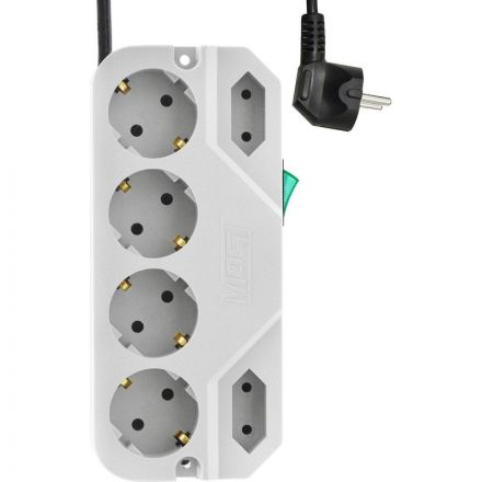 Сетевой фильтр Most СRG 6р/2м белый (коробка) СRG-Б 2М