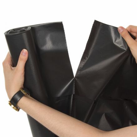 Мешки для мусора 240 л, черные, в рулоне 5 шт., ПВД 30 мкм, 90х130 см, ЛЮБАША эконом, 605338 Мешки для мусора 240 л, черные, в рулоне 5 шт., ПВД 30 мкм, 90х130 см, ЛЮБАША эконом, 605338