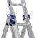 Лестница Алюмет алюминиевая трехсекционная 3x6 5306
