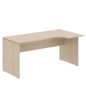 Стол эргономичный WCET 169(R) Бук Тиара 1600х900х750 WAVE Стол эргономичный WCET 169(R) Бук Тиара 1600х900х750 WAVE