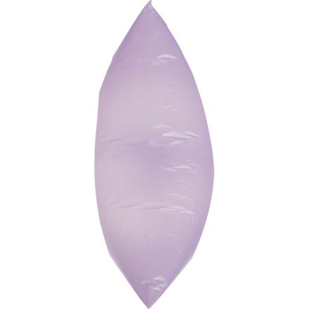 Мешки для мусора на 30 л с завязками фиолетовые (ПНД, 25 мкм, в рулоне 20 шт, 50х60 см)