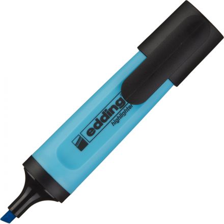 Текстовыделитель Edding E-345/10 синий (толщина линии 1-5 мм)