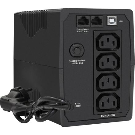 ИБП ExeGate Power Back BNB-1000,лин.инт,1000VA/550W, LED(EX292784RUS)