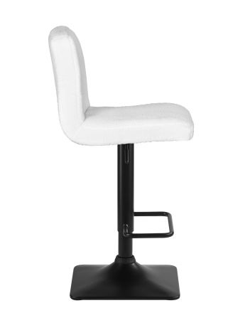 Набор 2 шт Стул барный DOBRIN LEO, белый букле (13)