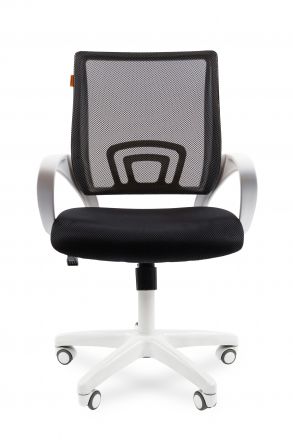 Офисное кресло Chairman 696 Россия белый пластик TW-11/TW-01 черный