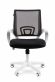 Офисное кресло Chairman 696 Россия белый пластик TW-11/TW-01 черный