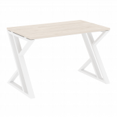 Loft Стол рабочий VR.L-SRZ-2.7 Денвер светлый/Белый металл 1180*720*750