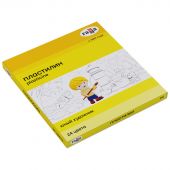 Пластилин Гамма "Юный художник" , 24 цвета, 336г, со стеком. картон. упаковка