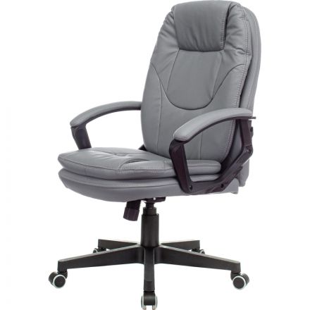 Кресло VB_Бюрократ CH-868N серый эко.кожа крестов. пластик Кресло VB_Бюрократ CH-868N серый эко.кожа крестов. пластик