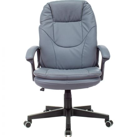 Кресло VB_Бюрократ CH-868N серый эко.кожа крестов. пластик Кресло VB_Бюрократ CH-868N серый эко.кожа крестов. пластик