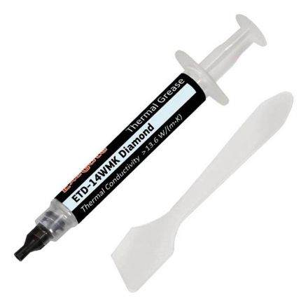 Термопаста ExeGate ETD-14WMK Daimond 2г, шприц с лопаткой (EX282339RUS)