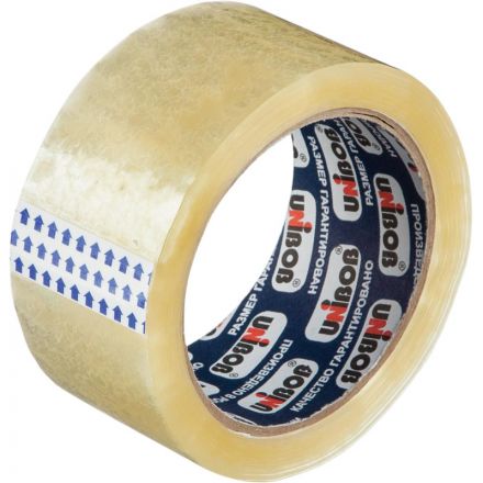 Клейкая лента упаковочная UNIBOB 700 48мм х 66м 47мкм, прозрачная, 36шт/уп Клейкая лента упаковочная UNIBOB 700 48мм х 66м 47мкм, прозрачная, 36шт/уп