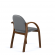 Стул Джуно D8 (темный орех) S-0422 (темно-серый)