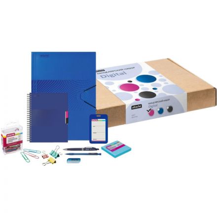Набор канцелярский подарочных Attache Selection Digital синий Набор канцелярский подарочных Attache Selection Digital синий