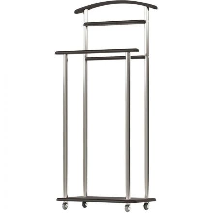 Вешалка KF_костюмная Комус Мебель Элдридж (7024360101) чер.кв/хром кол.рез