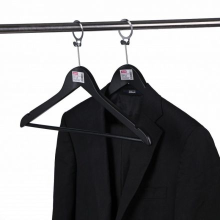 Вешалка-плечики Jas_Attache антивандальная CU3014-AB кольцо черный р 50-52 Вешалка-плечики Jas_Attache антивандальная CU3014-AB кольцо черный р 50-52