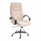 Кресло OREON metalBL велюр, бежевый, 7