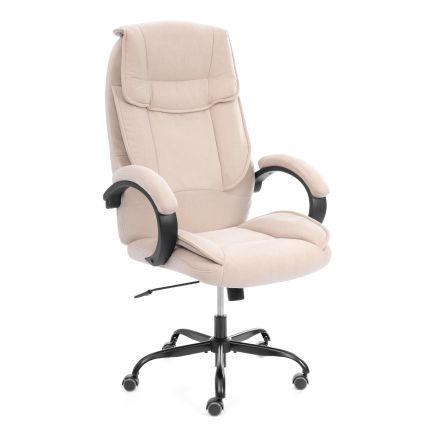 Кресло OREON metalBL велюр, бежевый, 7