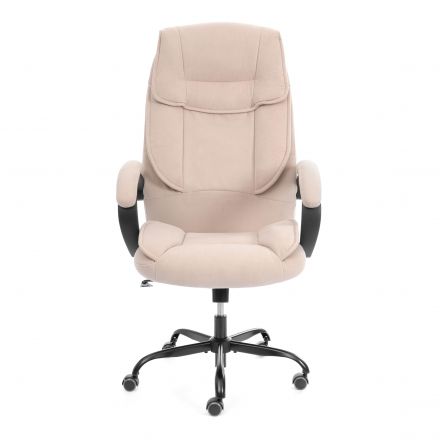 Кресло OREON metalBL велюр, бежевый, 7