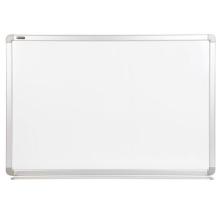 Доска магнитно-маркерная 60х90 см, улучшенная алюминиевая рамка, ГАРАНТИЯ 10 ЛЕТ, BRAUBERG Premium, 231714