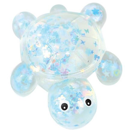 Игрушка-антистресс "ПРОЗРАЧНАЯ ЧЕРЕПАШКА", 8 см, ассорти 4 цвета, дисплей, JOLLY JOT (ДЖОЛЛИ ДЖОТ), 665796