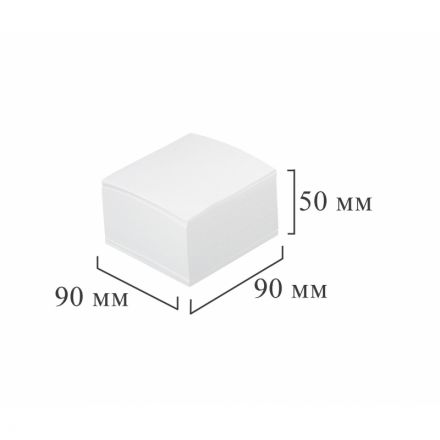 Блок для записей ATTACHE запасной 9х9х5 белый блок, 3штуки/спайка