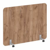 R-line Перегородка на металлических опорах, на роликах DP.R-160-120 Дуб табак/Серый металл 1600*18*1200 R-line Перегородка на металлических опорах, на роликах DP.R-160-120 Дуб табак/Серый металл 1600*18*1200