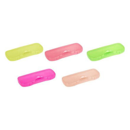 Пенал-футляр СТАММ, 1 отделение, 204х83х25 мм, ассорти, 214133