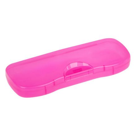 Пенал-футляр СТАММ, 1 отделение, 204х83х25 мм, ассорти, 214133