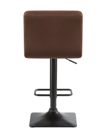 Стул барный DOBRIN DOMINIC, шоколадный велюр (MJ9-111)