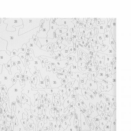 Картина по номерам 40х50 см, ОСТРОВ СОКРОВИЩ "Горный ручей", на подрамнике, акрил, кисти, 663284