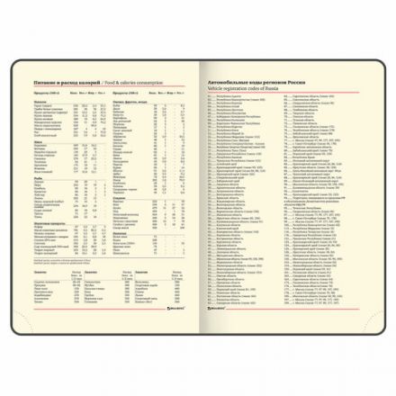 Ежедневник недатированный А5 138х213 мм BRAUBERG "Metropolis Ultra", под кожу, 160 л., красный, 113287