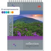 Блокнот А5,80л,клетка,метал.гребень,цв.обложка Природа 8с12 в ассорт Блокнот А5,80л,клетка,метал.гребень,цв.обложка Природа 8с12 в ассорт