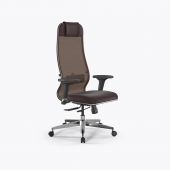 Кресло SynchroSit 10 B1-115D - X2+Extra /Um00/Wm12/D02P(M18.B22.G18.W02) Темно-коричневый