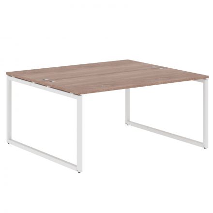 Стол 2-х местный XQWST 1614 Дуб Сонома/Белый 1600х1406х750