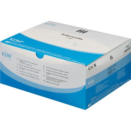 Шприц 3-комп. однораз. туб.1мл игла надетая 27G (0,4х12) KDМ 100шт/уп